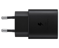 Ładowarka i akumulator SAMSUNG Ładowarka sieciowa Samsung 1xUSB-C 25W EP-TA800NBEGEU czarna V2